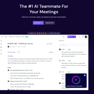 Fireflies AI – Your Smart Meeting Recorder & Auto Note-Taker